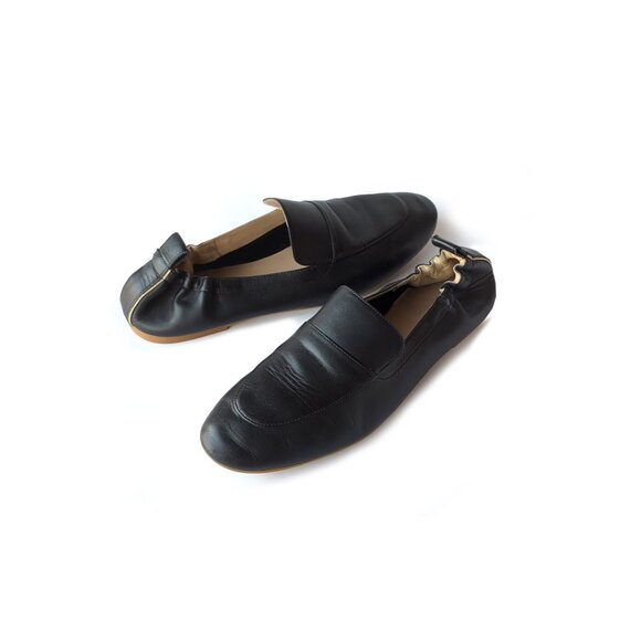 Everlane Day Glove Loafer Black Leather Womens size 8.5-9 - Picture 2 of 8